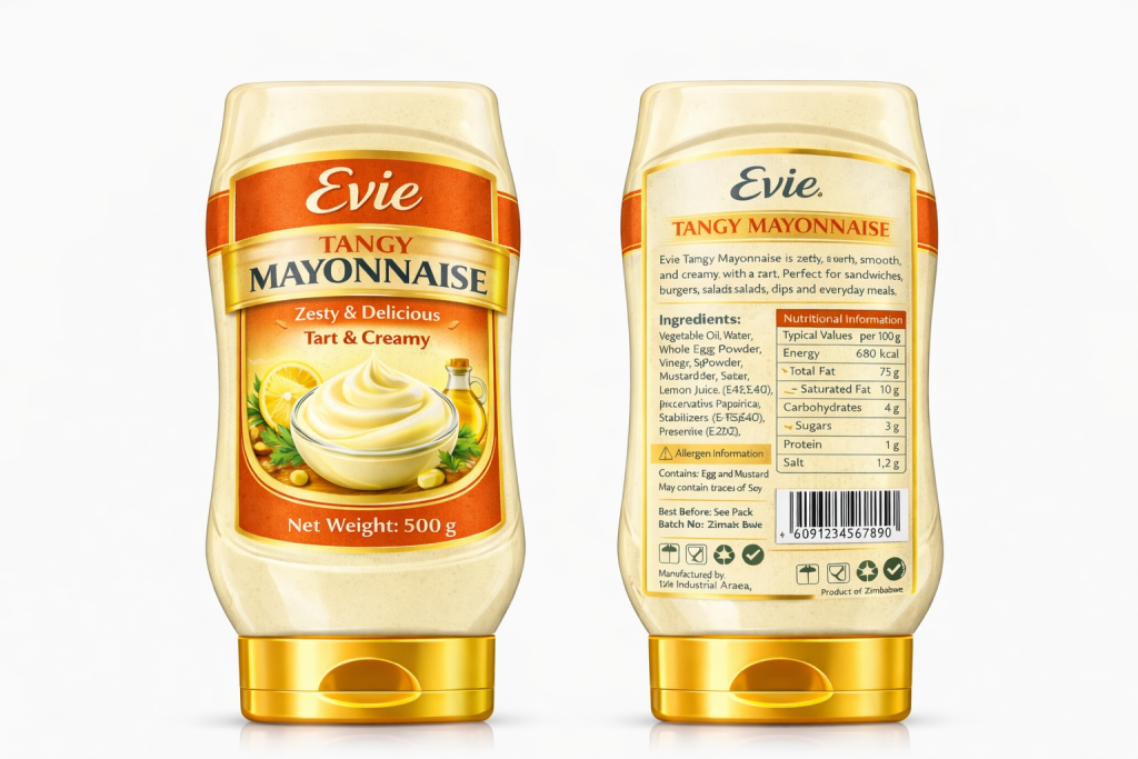 tangy mayonnaise 500g